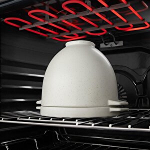 Kitchenaid 5ksm2cb5bgs Pişirici Kapaklı Evde Ekmek Yapma Kasesi
