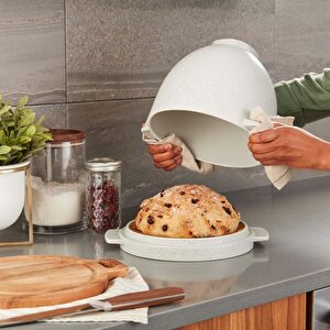 Kitchenaid 5ksm2cb5bgs Pişirici Kapaklı Evde Ekmek Yapma Kasesi