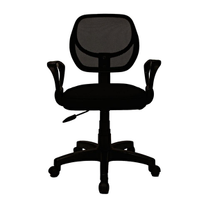 Gökkuşağı File Çalışma Koltuğu Siyah