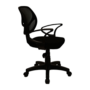 Gökkuşağı File Çalışma Koltuğu Siyah
