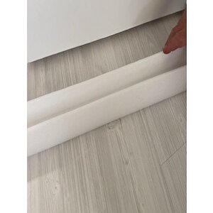 10 Adet Beyaz Geçmeli Kapı Altı Süngeri İzolasyon Soğuk Hava Önleyici