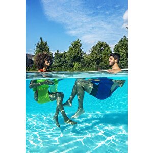 Ygt Ambalaj 1 Adet Sarı Swimchair Fileli  Deniz Havuz Sandalyesi Koltuğu