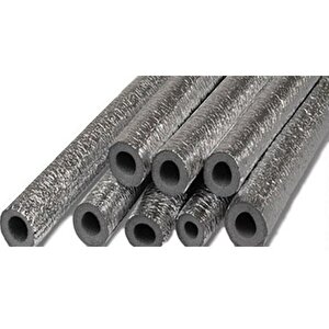 4 Metre 60/10 Mm Polietilen Alüminyum Folyolu İzole Boru