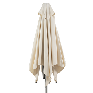 Hanway Hermes Şemsiye Krem 300x300 cm