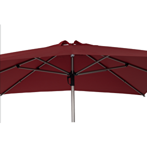 Hanway Hermes Şemsiye Bordo 250x250 cm 