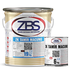 2k Zemi̇n Tami̇r Macunu (i̇nce) 13+6 Kg Ral 6024 Yeşil Özel Renk Ral 6024