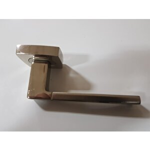 Çeli̇k Kapi Kolu Rozetli̇ Vi̇ktorya Ni̇kel Saten Sağ
