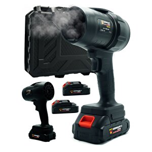 Turbo Fan Çift Akülü Toz -yaprak-su -araç Yıkama Hava Üfleme Makinesi