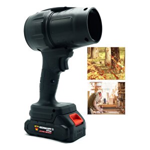 Turbo Fan Çift Akülü Toz -yaprak-su -araç Yıkama Hava Üfleme Makinesi
