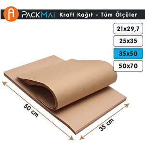35x50 Cm Kraft Kağıt – 100'lü Paket | Ambalaj-paketleme, Okul-proje-sanatsal Çalışmalar 35x50 cm