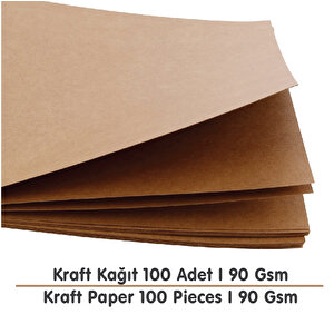 35x50 Cm Kraft Kağıt – 100'lü Paket | Ambalaj-paketleme, Okul-proje-sanatsal Çalışmalar 35x50 cm