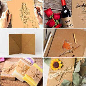 25x35 Cm Kraft Kağıt (100 Adet)  Paketleme | Ambalaj Kağıdı Doğal-dayanıklı Ve Çok Amaçlı