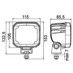 Off-road Led Lamba 12v-24v Ultra Beam Gen. Ii 1ga995606-221
