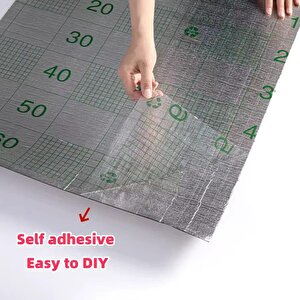 60cm X 280cm 1 Adet Kendinden Yapışkanlı Koyu Kahverengi Lambiri Desenli Duvar Paneli Kağıdı Gs8005