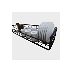 Rüstik Çok Amaçlı Büyük Boy Mutfak Ve Banyo Rafı/ 45x10cm