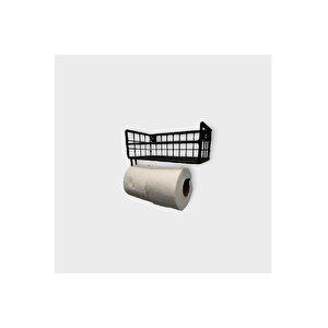 Pratik Kağıt Havlu Askılı Mutfak Banyo Rafı/ölçü 30x10cm