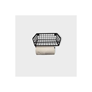 Pratik Kağıt Havlu Askılı Mutfak Banyo Rafı/ölçü 30x10cm