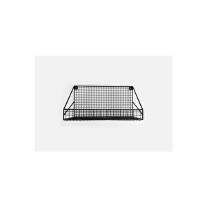 Dekoratif Metal Duvar Organizer Rafı