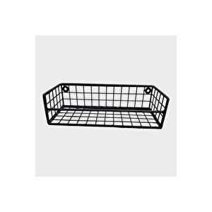 Rüstik Çok Amaçlı Orta Boy Mutfak Ve Banyo Rafı/ 30x10cm