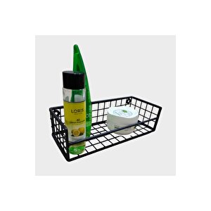 Rüstik Çok Amaçlı Orta Boy Mutfak Ve Banyo Rafı/ 30x10cm
