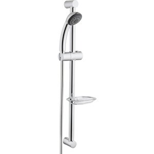 Vitra Nano 1f (fonksiyonlu ) Sürgülü El Duş Takımı, A45698ekm Krom