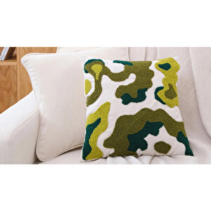 Moss Green Punch Kırlent