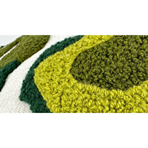 Moss Green Punch Kırlent