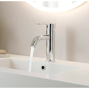 Polyfit Krom Mix Lavabo Bataryası F2 Model 21 Cm