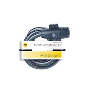 Essential Kablolu Bisiklet Kilidi - 12 Mm -anahtarlı