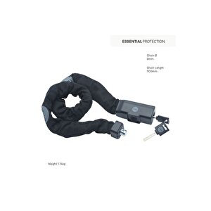 Essential Zincirli Bisiklet Kilidi 900mm - Anahtarlı Ychk0/8/90/2
