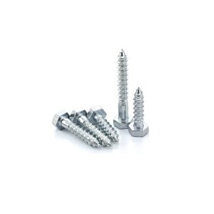 Demir Trifon Vida M6x50 Mm Din 571 6.8 Kalite Akb Altı Köşe Başlı 20 Adet