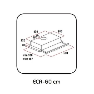 F5 Ecr Si̇yah Sürgülü Aspi̇ratör
