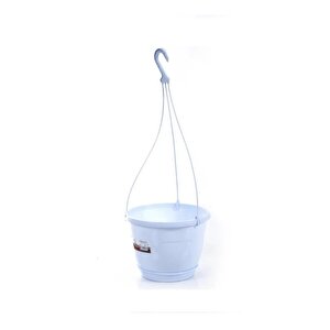 So-sm01 Safir Makrome Askılı Balkon Saksı Takımı 1,7 Litre No 1 Beyaz