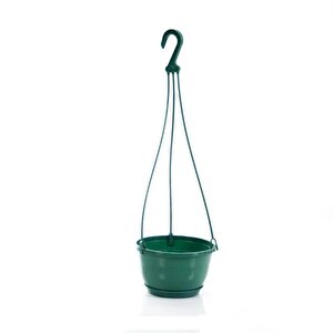 So-sm01 Safir Makrome Askılı Balkon Saksı Takımı 1,7 Litre No 1 Yeşil
