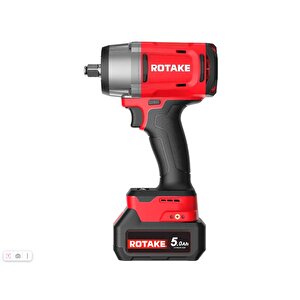 Rotake Şarjlı Somun Sökme 1/2" 1180 Nm 5 Amper Çift Akü Rc8812