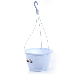 So-sm03 Safir Makrome Askılı Balkon Saksı Takımı 6 Litre No 3 Beyaz
