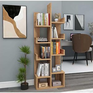 Enda Home Pamfilya 10 Bölmeli/raflı Kitaplık Atlantik Çam