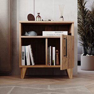 Reyo Enda Home Kommen 3 Bölmeli Kapaklı Komodin Atlantik Çam
