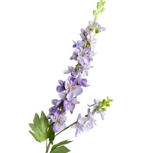 Yapay Çiçek Lila Sümbül Tek Dal Tomurcuklu 85*15cm Kumaş Çiçek Uzun Dal