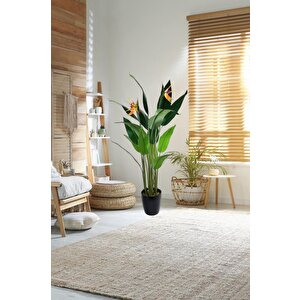 Yapay Ağaç Starliçe 160cm Horoz İbiği Çiçekli Bird Of Paradise Artificial Plants