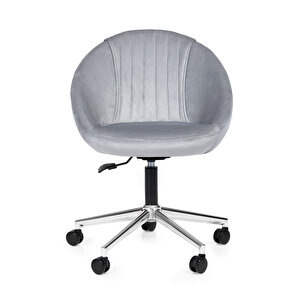 Sti̇ri̇dye Ofi̇s/Çalışma Sandalyesi̇ Baby Face Kumaş Gri