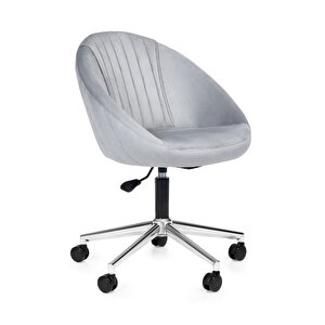 Sti̇ri̇dye Ofi̇s/Çalışma Sandalyesi̇ Baby Face Kumaş Gri