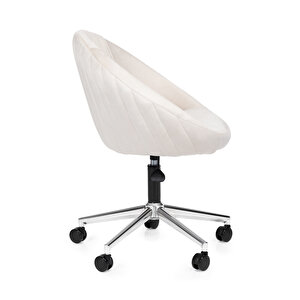 Sti̇ri̇dye Ofi̇s/Çalışma Sandalyesi̇ Baby Face Kumaş Bej