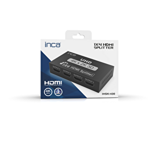 Inca Ihsk-430 Hdmı Splitter 1 İn 4out 4k@30hz Switch