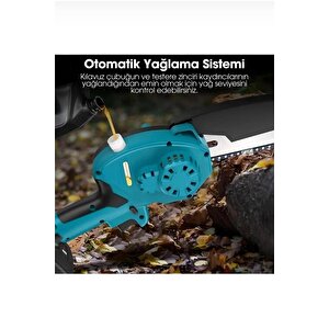 Dal Budama Testeresi Kömürsüz Otomatik Yağlamalı Dijital Göstergeli 21v 3 Amper