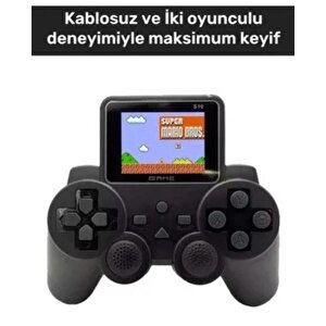 Zhltech 500 Adet Nostalji Retro Oyun Taşınabilir Konsol S10 Gameboy İlave Kol Hediyeli