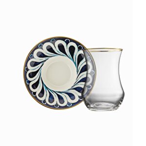 Sandro Moreno 1898 İznik 12 Parça 6 Kişilik Çay Seti 150 Ml Ar212626