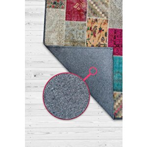 Homshtag Sağlığına Çok Renkli Halı Geometrik Oturma Odası Halısı Modern Kare Desenli Patchwork Halı