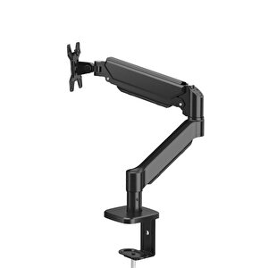 Sline M252 17-28inch Amortisörlü Hareketli Masa Üstü Tekli Monitör Standı