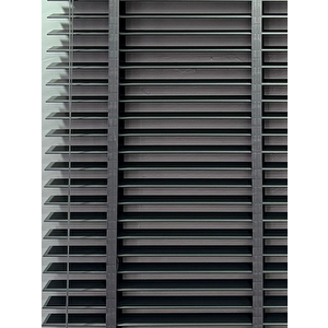 Antrasit Redektörlü Kurdelalı Ahşap Jaluzi 140x250 cm